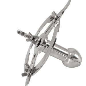 fetish Collection Anal Spreader Deluxe Edelstahl Silber mit Stellschrauben fetish Collection Anal Spreader Deluxe Edelstahl Silber mit Stellschrauben – Bild 5