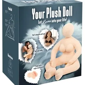 You2Toys Leona Plush Doll sitzende Kuschelpuppe 70 cm hautfarben hell