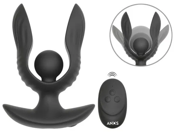 ANOS RC Inflatable Vibro Expander Plug Schwarz