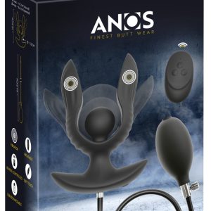 ANOS RC Inflatable Vibro Expander Plug Schwarz