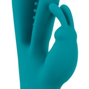 Sweet Smile Smile Rabbit Vibrator mit Thrust Funktion, türkis Sweet Smile Smile Rabbit Vibrator mit Thrust Funktion, türkis – Bild 4