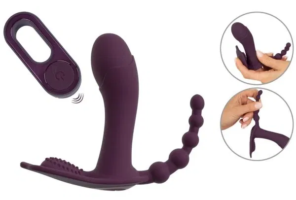 beau cœur Ariva Panty Vibrator lila – Triple Action mit Fernbedienung beau cœur Ariva Panty Vibrator lila – Triple Action mit Fernbedienung