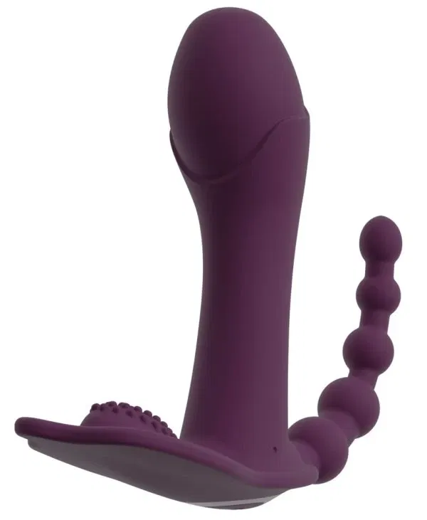 beau cœur Ariva Panty Vibrator lila – Triple Action mit Fernbedienung beau cœur Ariva Panty Vibrator lila – Triple Action mit Fernbedienung