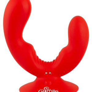 Sweet Smile Dual Vibrator Rot – Doppelte Power mit Saugfuß, Silikon, USB Wiederaufladbar Sweet Smile Dual Vibrator Rot – Doppelte Power mit Saugfuß, Silikon, USB Wiederaufladbar – Bild 3