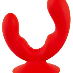 Sweet Smile Dual Vibrator Rot – Doppelte Power mit Saugfuß, Silikon, USB Wiederaufladbar Sweet Smile Dual Vibrator Rot – Doppelte Power mit Saugfuß, Silikon, USB Wiederaufladbar – Bild 5