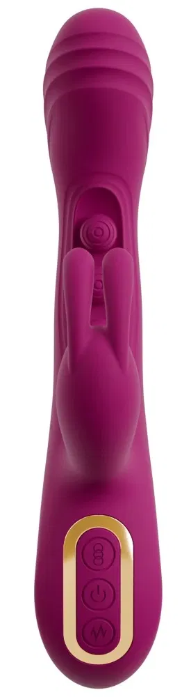 JAVIDA 2F Vibrator lila – Dual-Klopf- & Vibrationsfunktion für Intensives Squirting