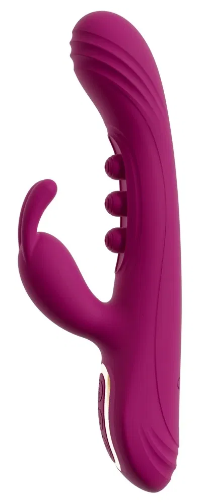 JAVIDA 2F Vibrator lila – Dual-Klopf- & Vibrationsfunktion für Intensives Squirting