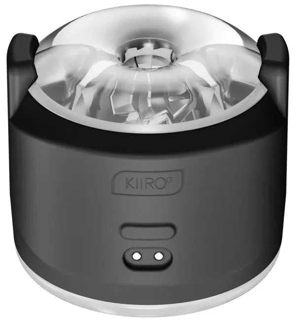 Kiiroo PowerShot Interaktiver Vibro-Masturbator Schwarz