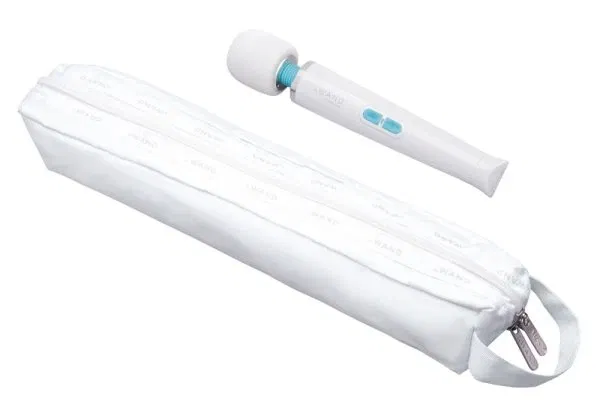 le Wand Classique Petite Wand Weiß – Wiederaufladbarer Luxus-Massagestab mit Starkvibration