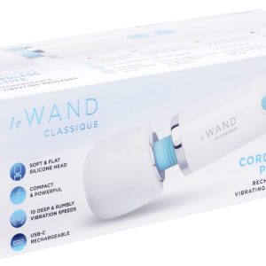 le Wand Classique Petite Wand Weiß – Wiederaufladbarer Luxus-Massagestab mit Starkvibration