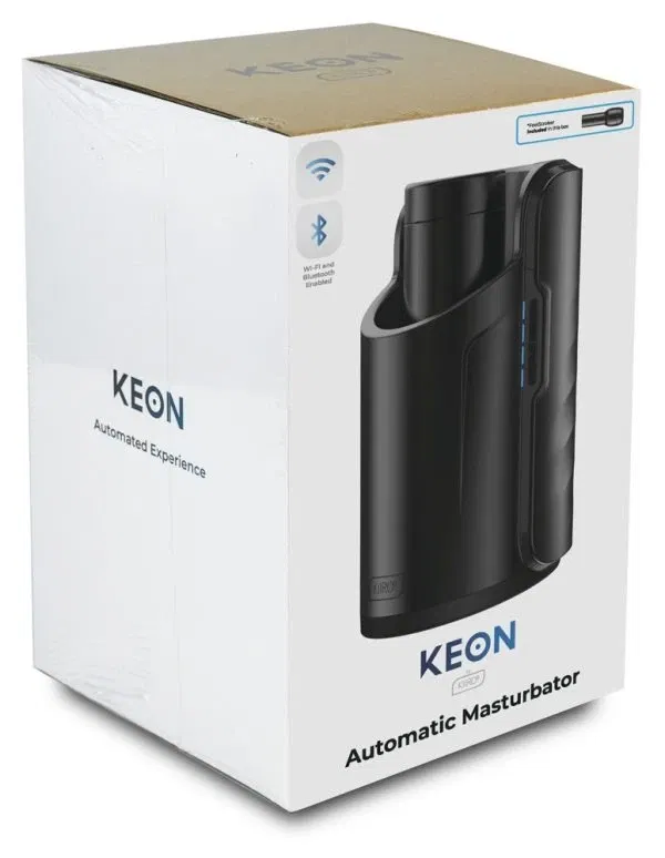 54080590000_verp Kiiroo Keon WiFi Combo Set Masturbator FeelStroker Schwarz