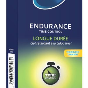 Manix Endurance Time Control 12er transparent Kondome mit Verzögerungsgel 53mm