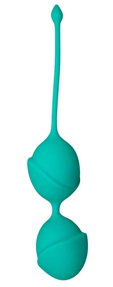 PP Bora Bora Liebeskugeln Grün 19,5 cm – Beckenbodentraining Duo mit Rückholband