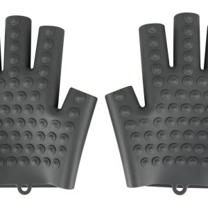 PP Zauberhände Massage-Handschuhe Silikon Grau Einheitsgröße PP Zauberhände Massage-Handschuhe Silikon Grau Einheitsgröße – Bild 5