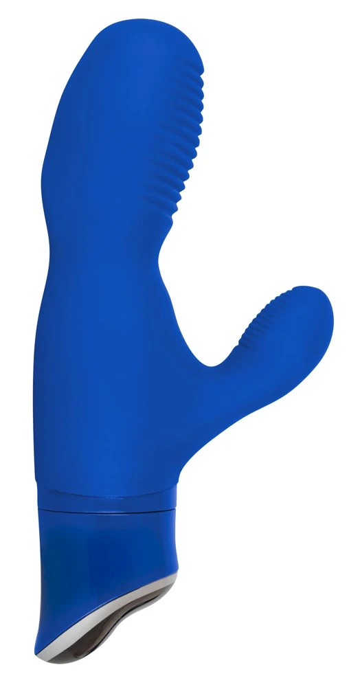 Pepperparties Brother Louie Rabbitvibrator Blau mit 2 Motoren & 7 Vibrationsmodi