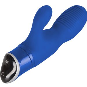 Pepperparties Brother Louie Rabbitvibrator Blau mit 2 Motoren & 7 Vibrationsmodi Pepperparties Brother Louie Rabbitvibrator Blau mit 2 Motoren & 7 Vibrationsmodi – Bild 3