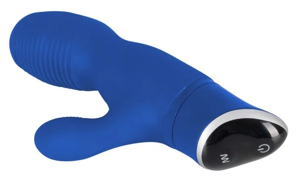 Pepperparties Brother Louie Rabbitvibrator Blau mit 2 Motoren & 7 Vibrationsmodi