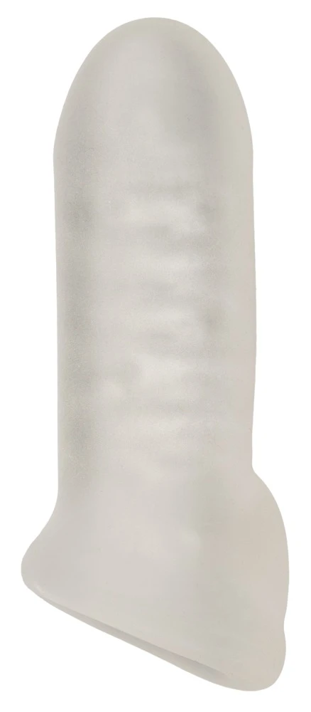 Rebel Thickening Sleeve mit Hodenring transparent M