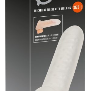 Rebel Thickening Sleeve mit Ball Ring Transparent L