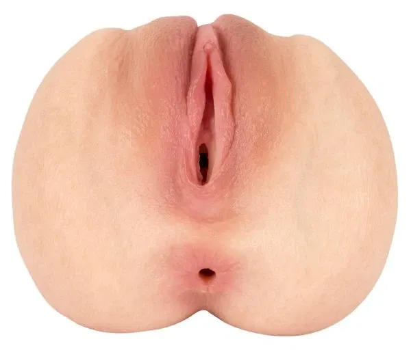Realistixxx RealStroker Masturbator hellhaut, hyperrealistische Vagina & Anus Optik, Liquid-Silikon