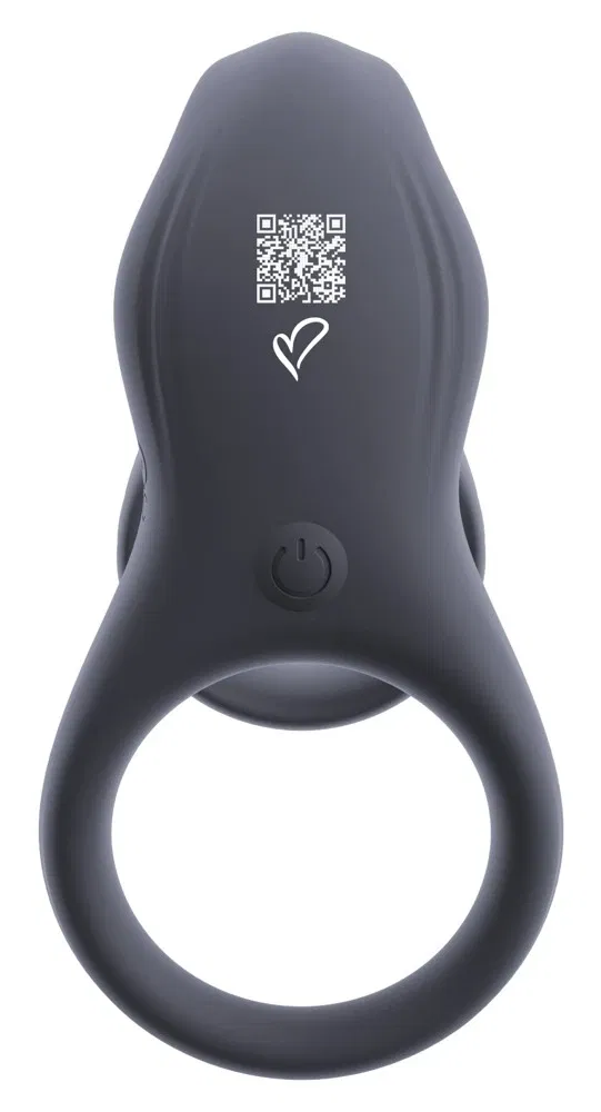 beau cœur VYLOR RC Cock & Ball Ring grau, 13,5 cm mit Fernbedienung