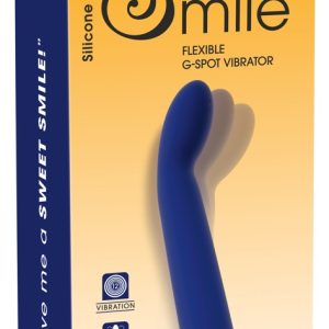 Sweet Smile Flexible G-Spot Vibrator blau, 18,6 cm, 12 Modi, wasserdicht