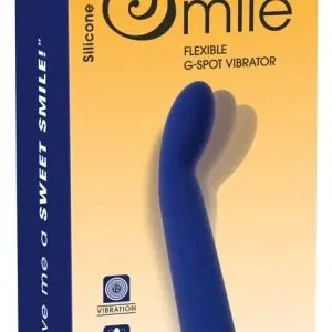 Sweet Smile Flexible G-Spot Vibrator blau, 18,6 cm, 12 Modi, wasserdicht