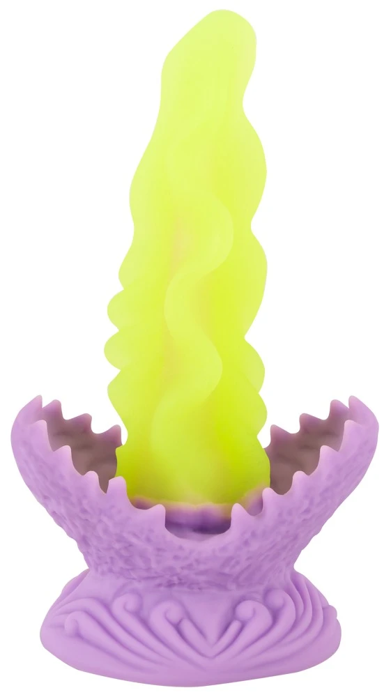 Beasty Cocks Passion Plant LED Dildo Gelb mit USB & Saugfuß 22 cm Beasty Cocks Passion Plant LED Dildo Gelb mit USB & Saugfuß 22 cm