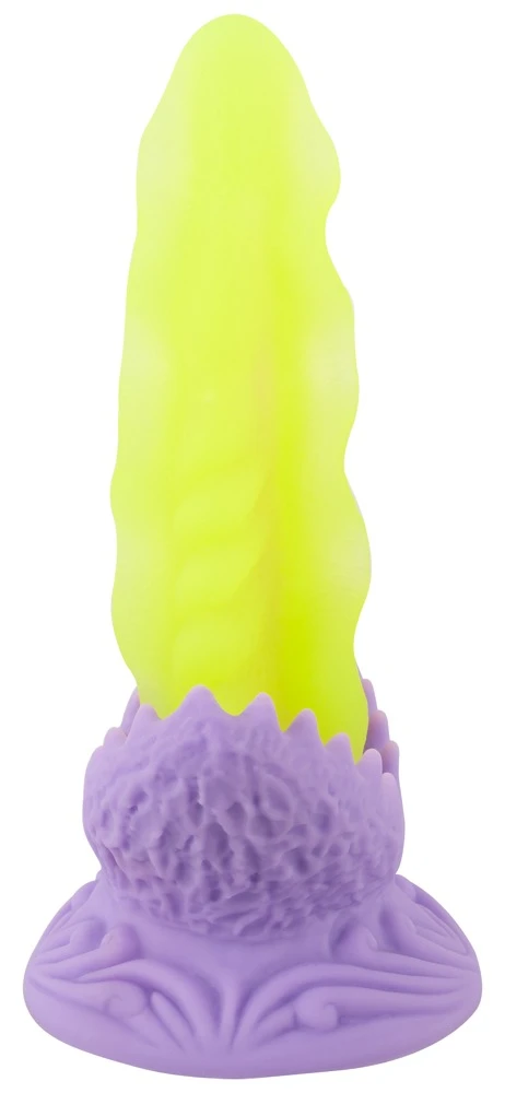 Beasty Cocks Passion Plant LED Dildo Gelb mit USB & Saugfuß 22 cm Beasty Cocks Passion Plant LED Dildo Gelb mit USB & Saugfuß 22 cm