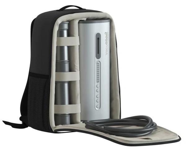 Autoblow VacuGlide 2 Masturbator silber – App-gesteuert & Vakuumfunktion