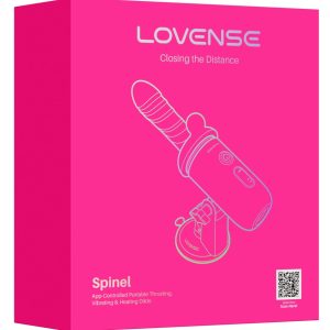 Lovense Spinel Weiß – Multifunktionaler Vibrierender & Erwärmender Dildo mit App-Steuerung