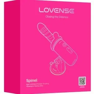 Lovense Spinel Weiß – Multifunktionaler Vibrierender & Erwärmender Dildo mit App-Steuerung