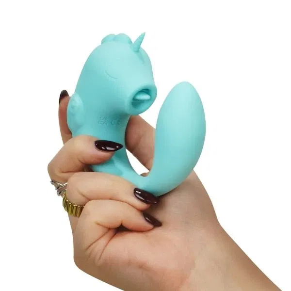 Unihorn C-Horse Ocean Peak Dual-Vibrator Silikon 15 cm