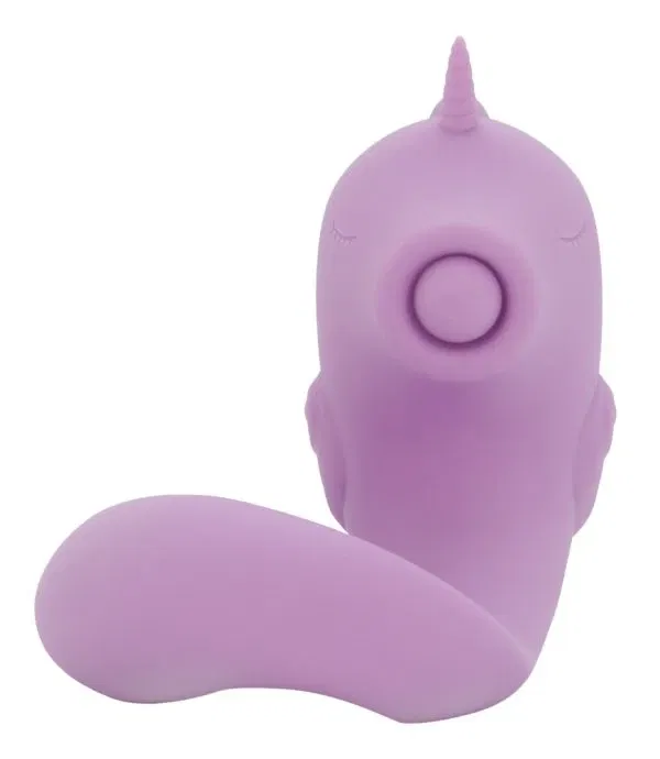 Unihorn C-Horse Marina Dual-Vibrator Blau Silikon 15 cm
