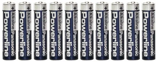 Panasonic Alkaline Micro AAA Batterien 10er-Pack 1,5 V
