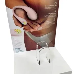 Kiiroo Spot Acryl-Display groß mit Rückwand und Halterung