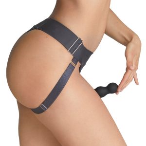 strap-on-me Harness Lingerie Grau One Size Jock-Style strap-on-me Harness Lingerie Grau One Size Jock-Style – Bild 5