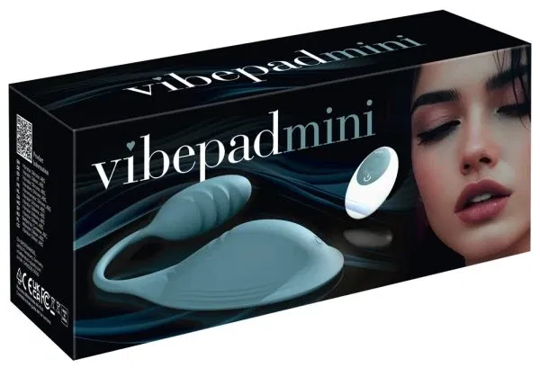 vibepad mini Dual-Stimulator Blau – Kompakt & Wasserdicht mit Fernbedienung