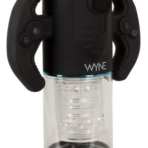 WYNE Masturbator 11 Schwarz – Doppelmotoriger, Vollautomatischer Penis-Stroker mit Sound & Saugfunktion – Bild 4