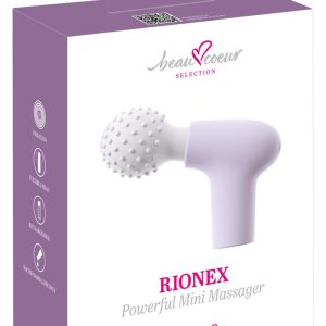 beau cœur RIONEX Mini Massage Gun lila – kompakt, kraftvoll & smart beau cœur RIONEX Mini Massage Gun lila – kompakt, kraftvoll & smart – Bild 1