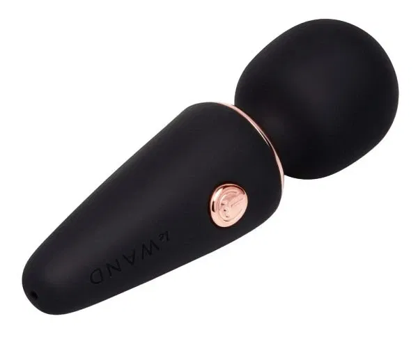 le Wand Mini Microwand Schwarz – Kompakter Mini-Vibrator mit 7 Modi & USB-Ladekabel