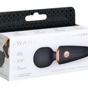 le Wand Mini Microwand Schwarz – Kompakter Mini-Vibrator mit 7 Modi & USB-Ladekabel le Wand Mini Microwand Schwarz – Kompakter Mini-Vibrator mit 7 Modi & USB-Ladekabel – Bild 1