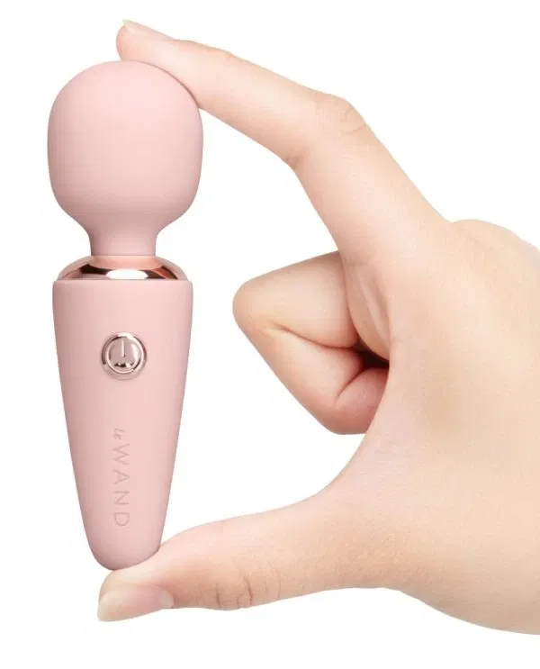 le Wand Mini Microwand Vibrator Rosa – Kompakt & Flüsterleise, USB Wiederaufladbar