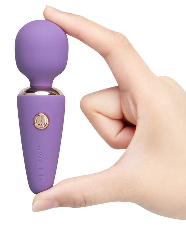 le Wand Mini Microwand Lila – Flüsterleiser Mini Vibe mit 7 Vibrationsmodi