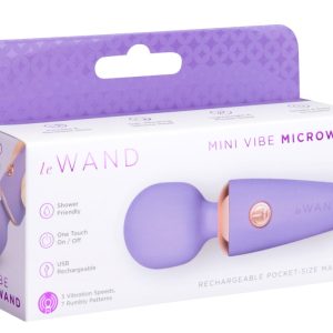 le Wand Mini Microwand Lila – Flüsterleiser Mini Vibe mit 7 Vibrationsmodi le Wand Mini Microwand Lila – Flüsterleiser Mini Vibe mit 7 Vibrationsmodi – Bild 1