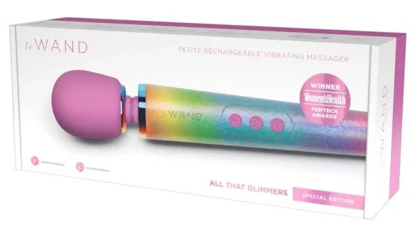 54079660000_verp le Wand Petite All That Glimmers Massagestab Pink - Wiederaufladbar & Wasserdicht