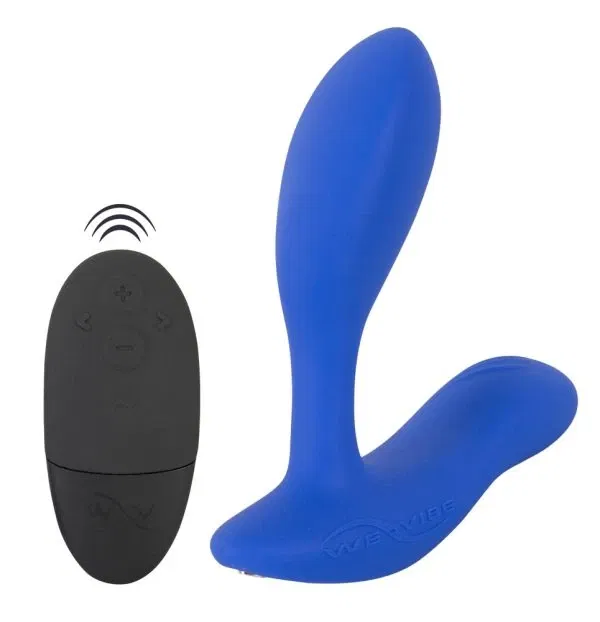 We-Vibe Vector+ Analvibrator Royal Blue mit Fernbedienung & App-Steuerung