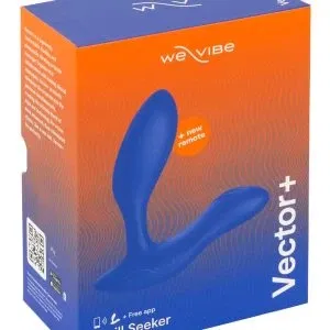 We-Vibe Vector+ Analvibrator Royal Blue mit Fernbedienung & App-Steuerung
