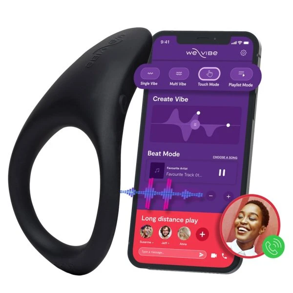 We-Vibe Verge 2 Vibrationsring Schwarz