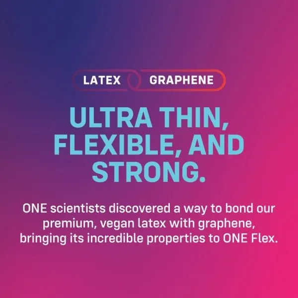 ONE Flex Graphen Kondome transparent 10er Pack